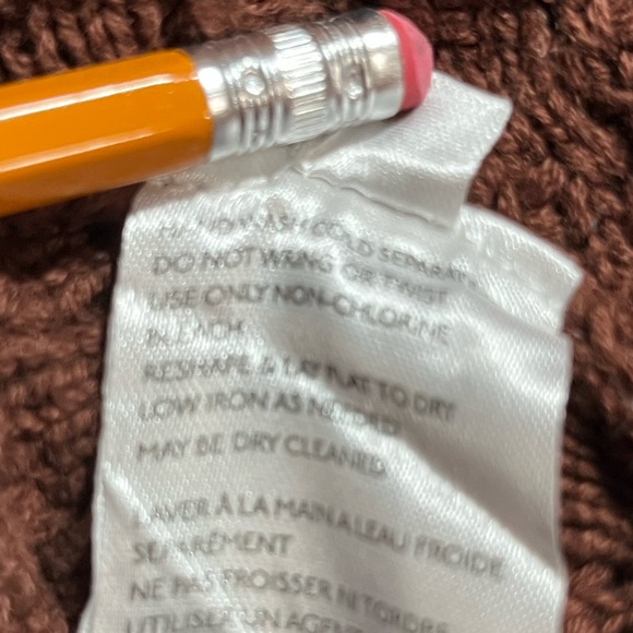 Urban Outfitters Cropped Sweater Women Size XS - Brown Crop Top Short Sleeve - Picture 7 of 8